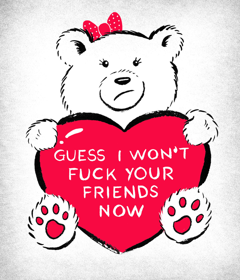 Illustration for article titled We Made Anti-Valentine's Day Cards for Your Not-So-Special SomeoneĀ